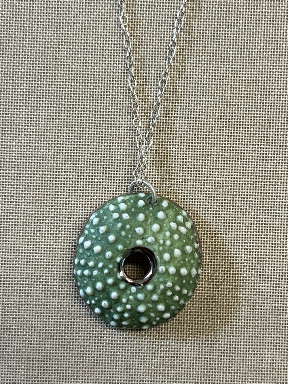 Hand-crafted Sea Urchin Necklace